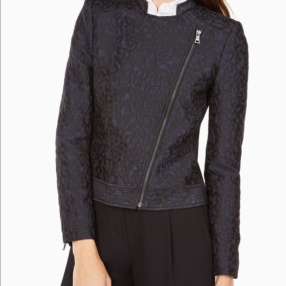 BCBGMAXAZRIA Matelasse Moto jacket - Picture 2 of 8